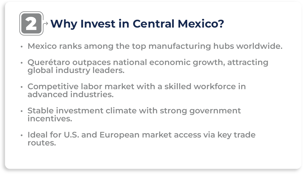 Why Invest in Central México?